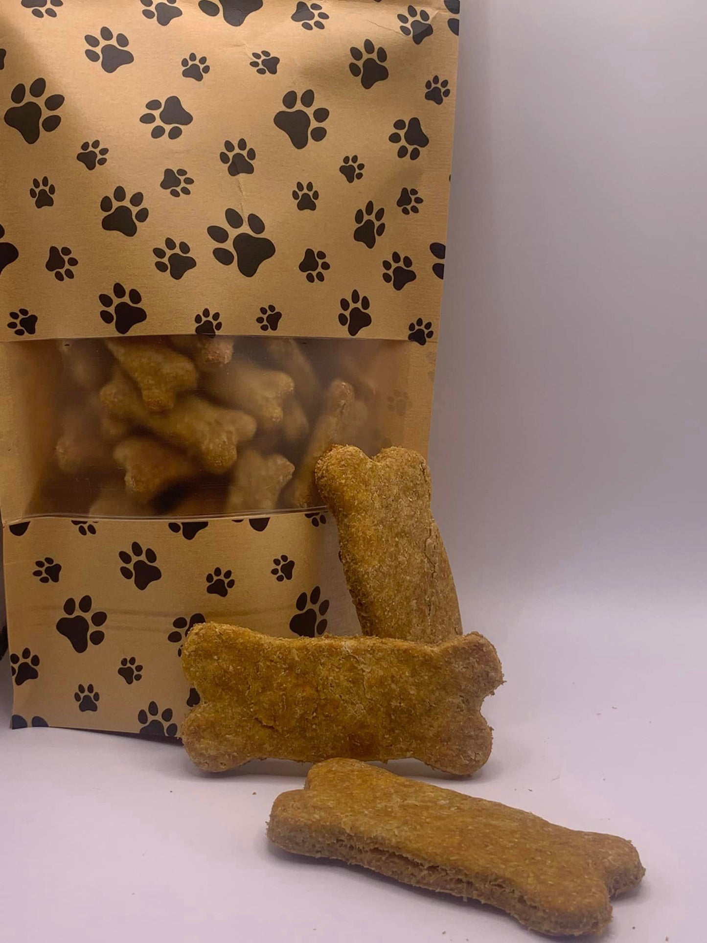 Peanut Butter & Pumpkin Dog Treats -  (Made to Order)