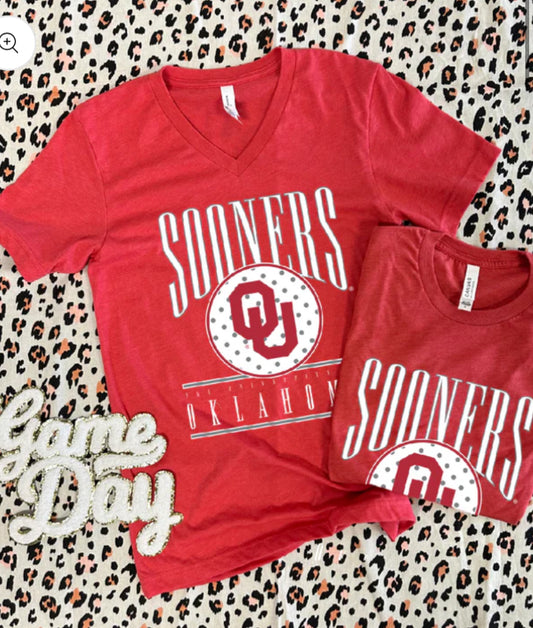 University of Oklahoma - Polka Dot