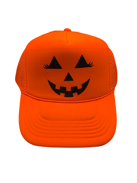 Pamela Pumpkin Trucker Hat